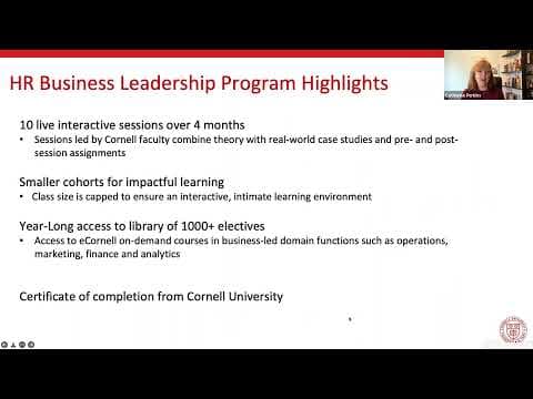 Cornell HBLP Info Session