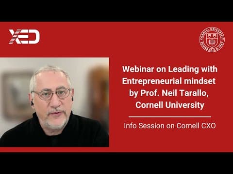 Leading with Entrepreneurial mindset