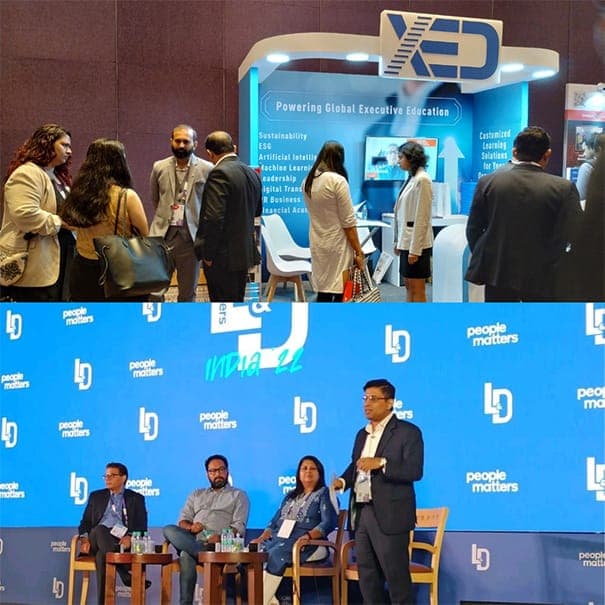 XED Team was at the People Matters L&D Conference 2022, Mumbai, where we represented XED as the Diamond Partner