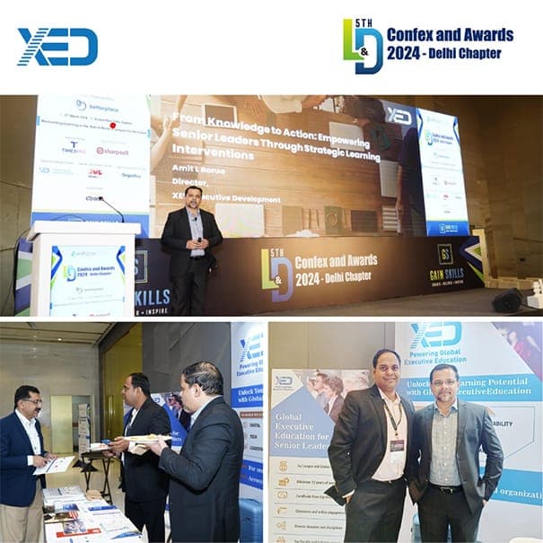 The XED team was at the 5th Edition Learning & Development Confex & Awards on 27th March at Vivanta New Delhi, Dwarka.